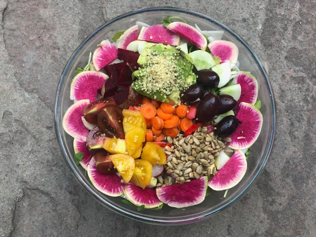 Lasting Connections Spring Retreat Healthy salad